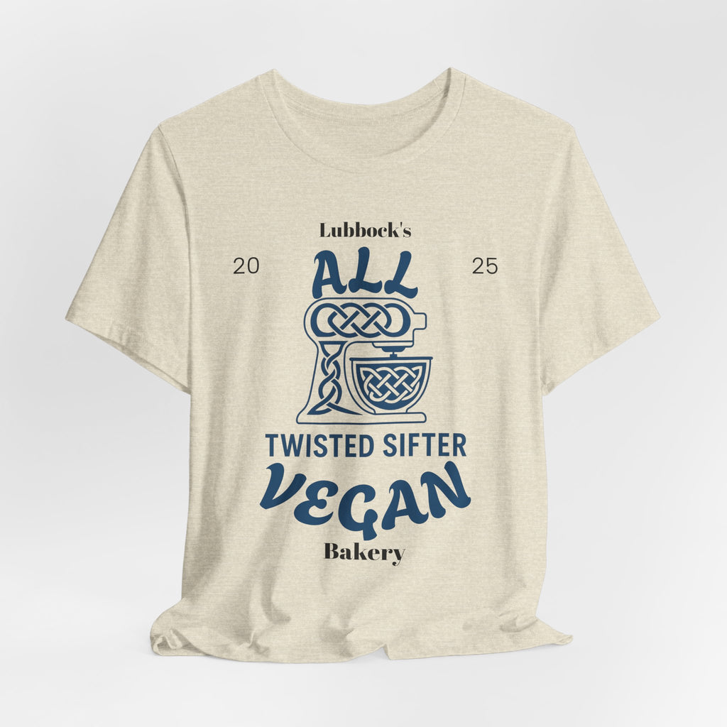 Twisted Sifter Bakery Logo Tee — Minimal Artisan Bakery T-Shirt