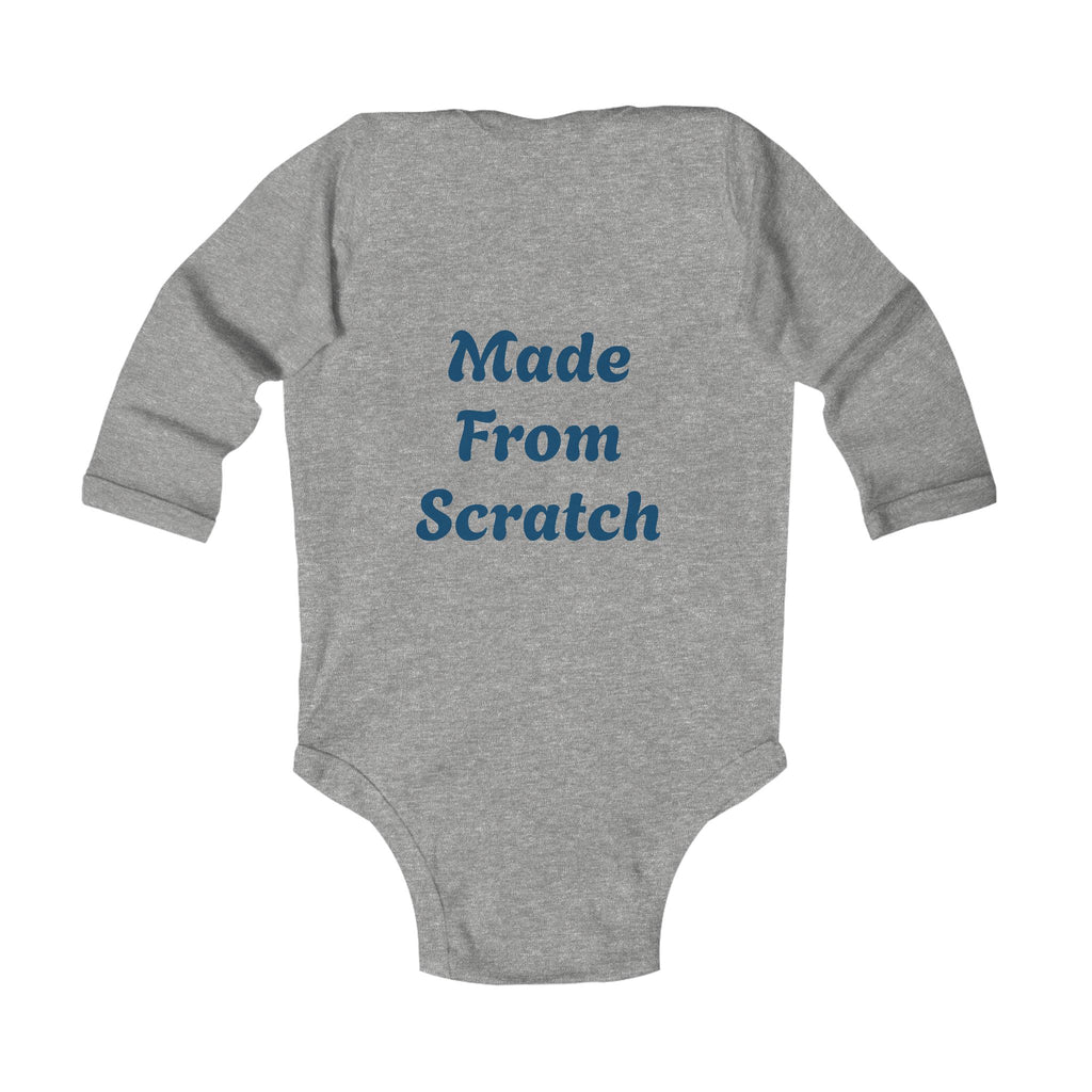 Infant Bodysuit — "Twisted Sifter Bakery" Logo Front, "Made From Scratch" Back