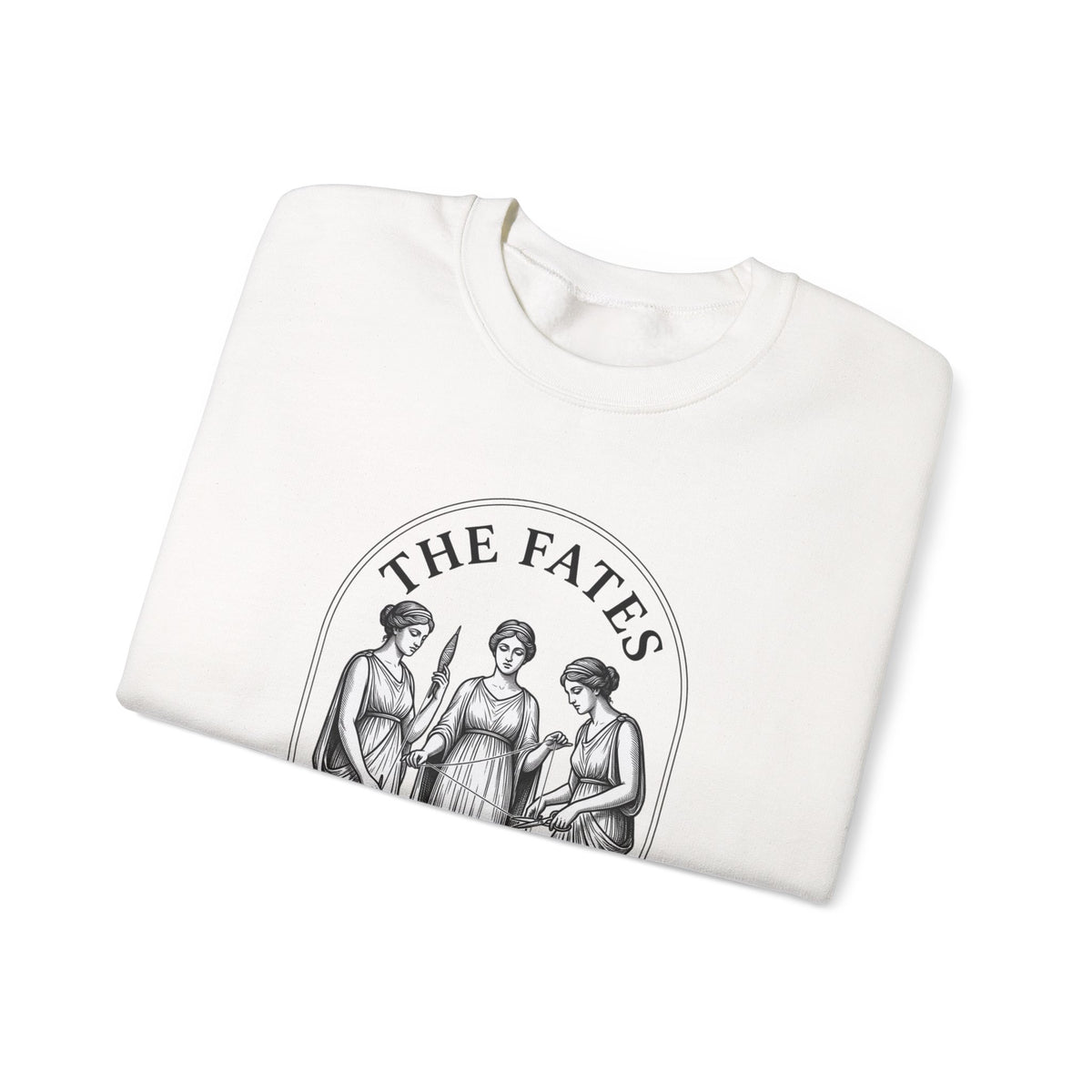 The Fates Greek Mythology Crewneck Sweatshirt | Mythcore Dark Academia