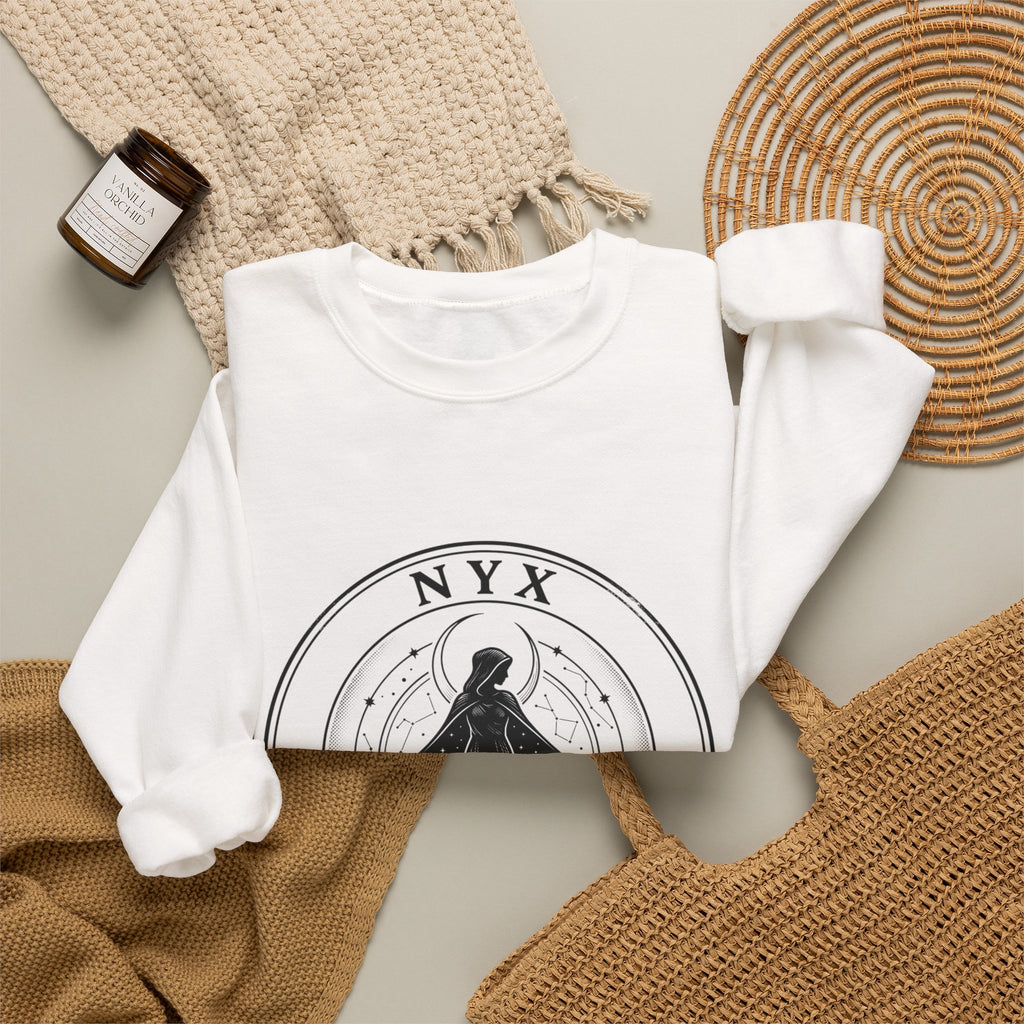 Nyx Night Studies Sweatshirt | Greek Mythology, Mythcore