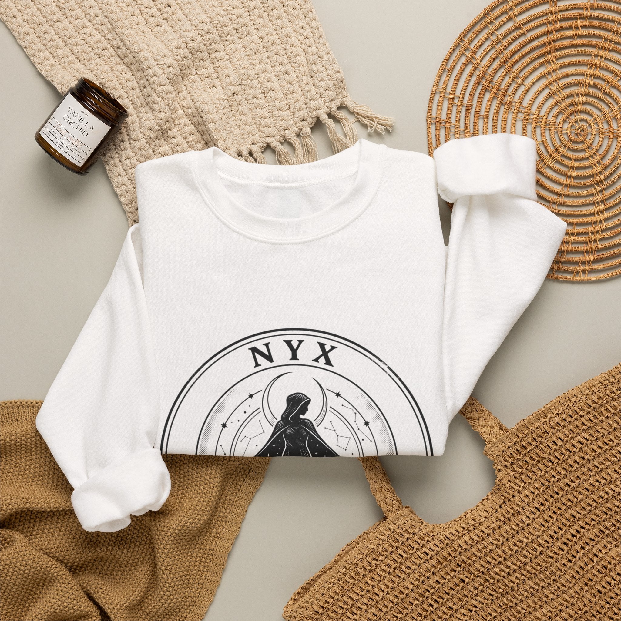 Nyx Night Studies Sweatshirt | Greek Mythology, Mythcore