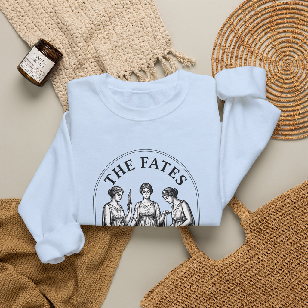 The Fates Greek Mythology Crewneck Sweatshirt | Mythcore Dark Academia