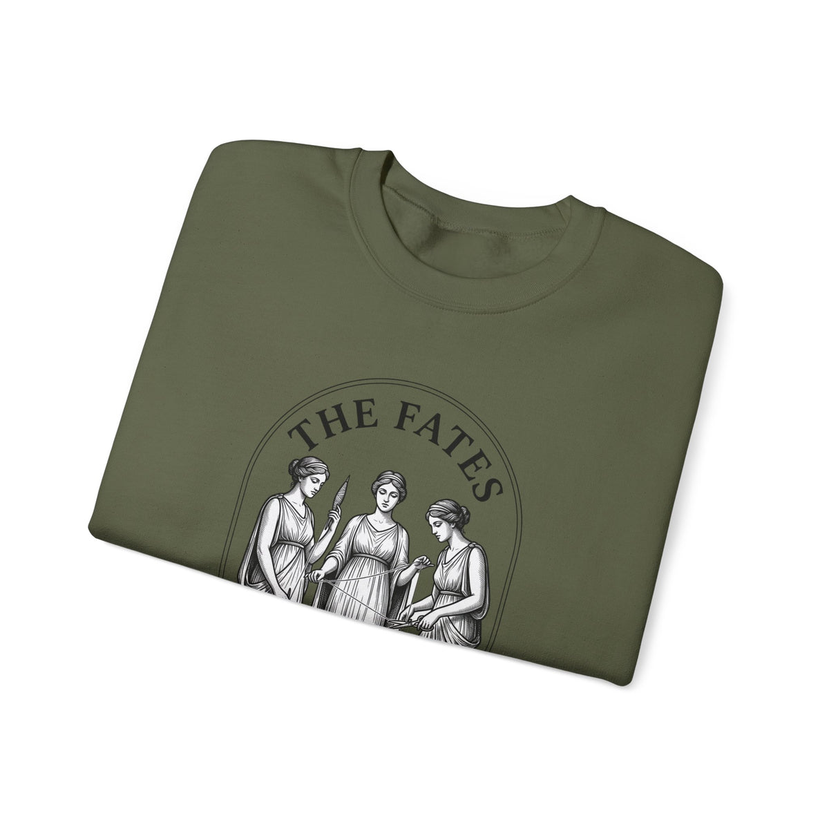 The Fates Greek Mythology Crewneck Sweatshirt | Mythcore Dark Academia