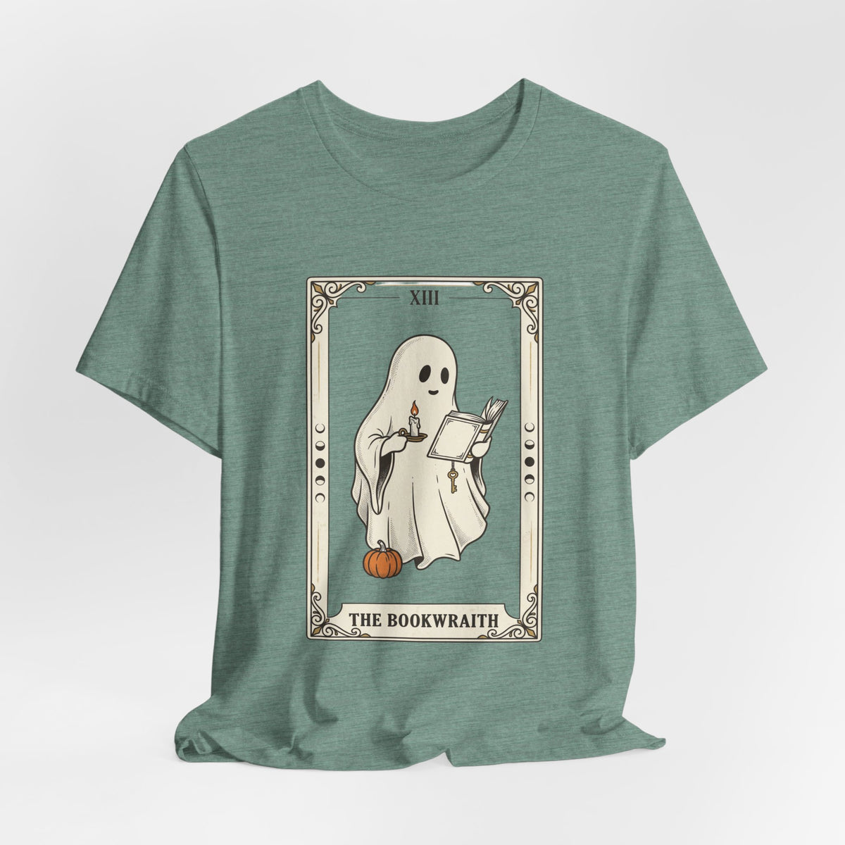 Bookwraith Ghost Reading Tee | Spooky Reader, Halloween Bookish