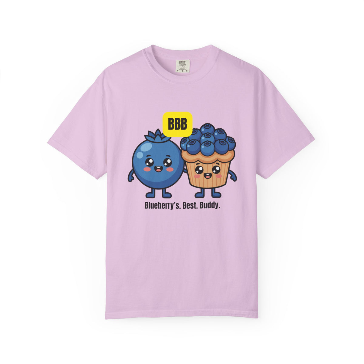 Blueberry’s Best Buddy T-Shirt — Cute Blueberry & Muffin Graphic Tee