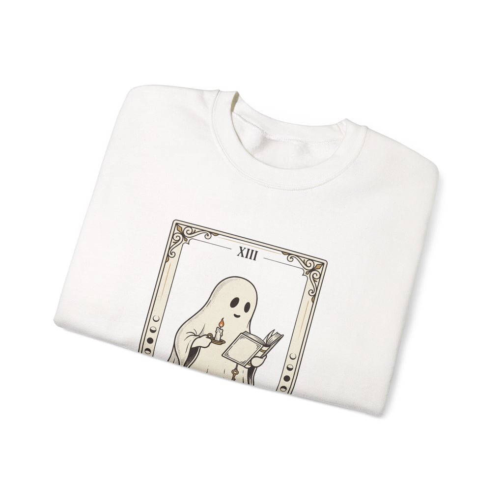 Ghost Reader tarot card Sweatshirt | Spooky Reader, Halloween bookish