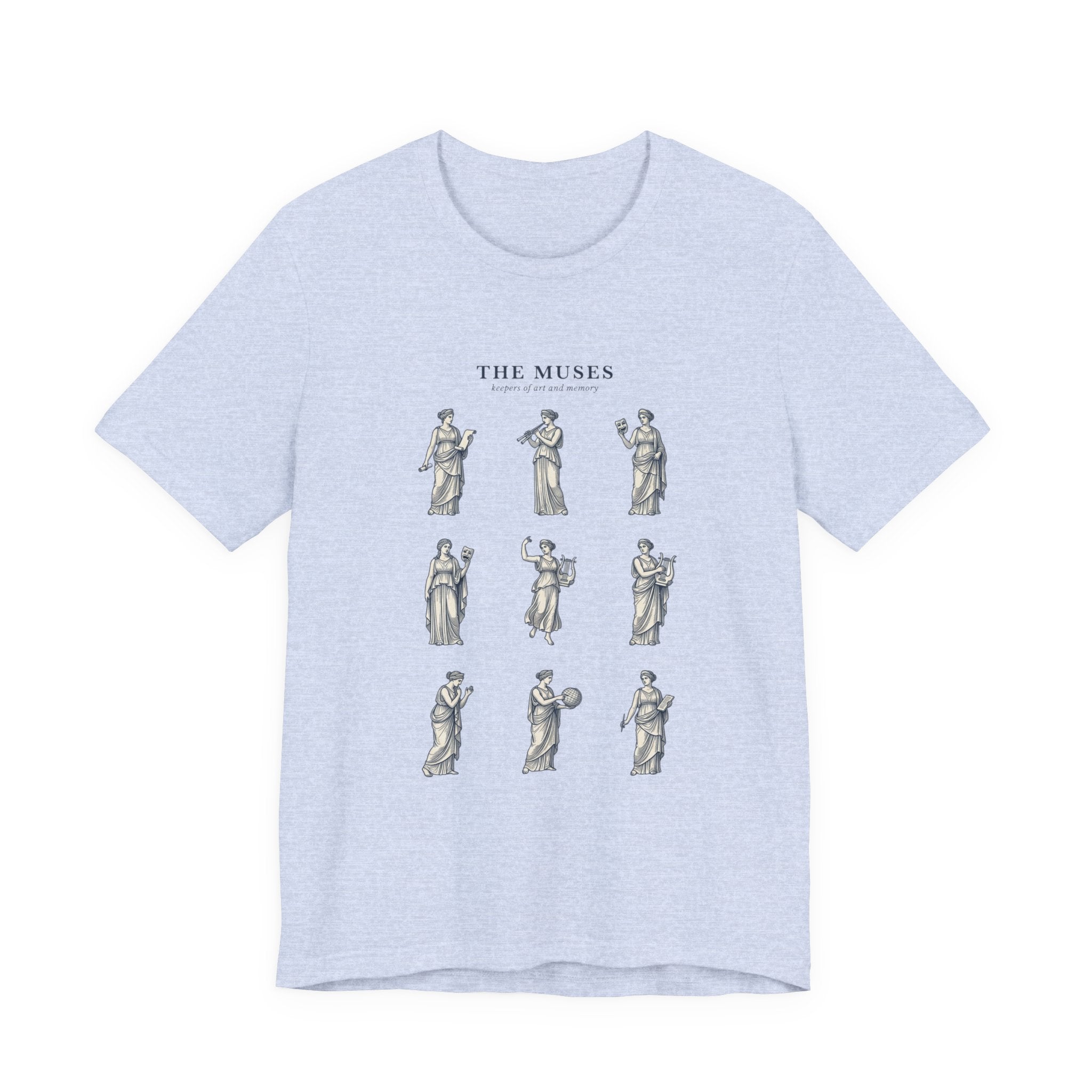 The Muses Tee | Greek Mythology, Mythcore Classic Art