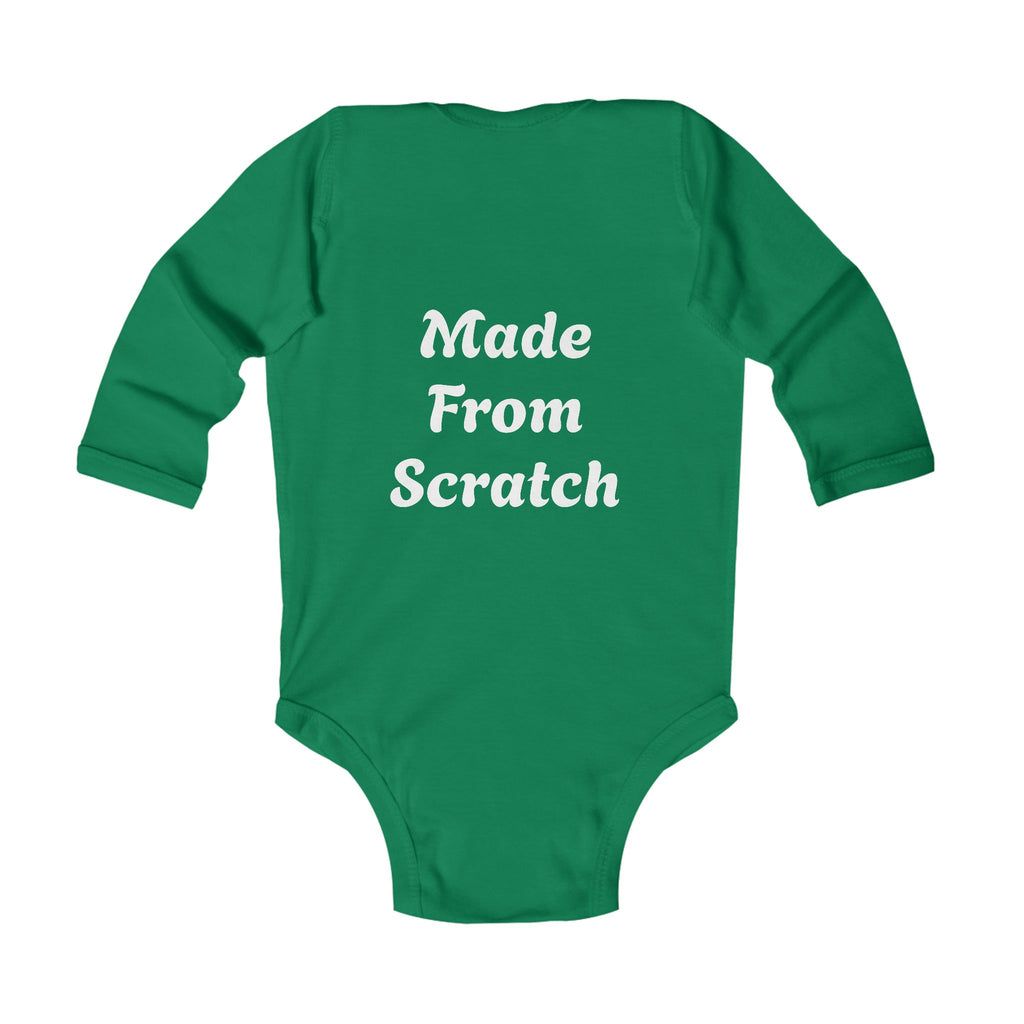 Infant Bodysuit — "Twisted Sifter Bakery" Logo Front, "Made From Scratch" Back