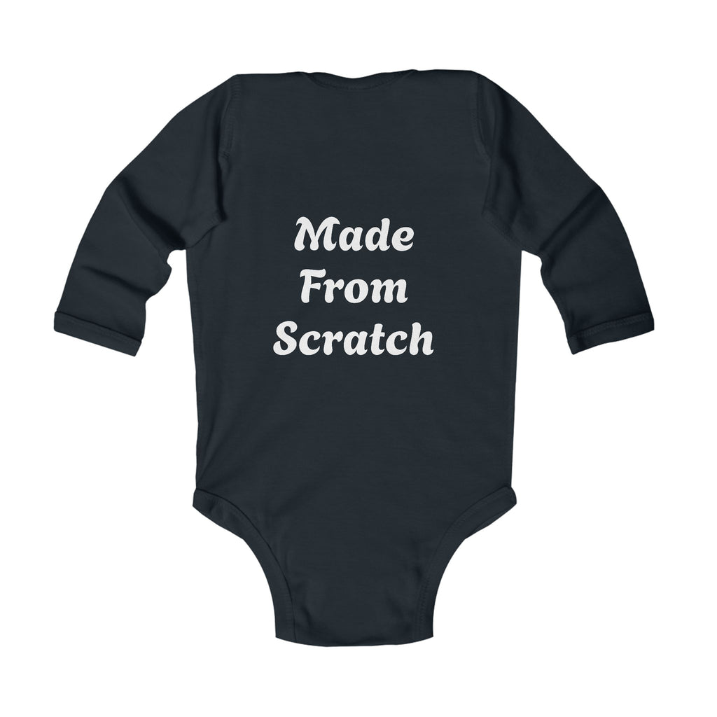 Infant Bodysuit — "Twisted Sifter Bakery" Logo Front, "Made From Scratch" Back