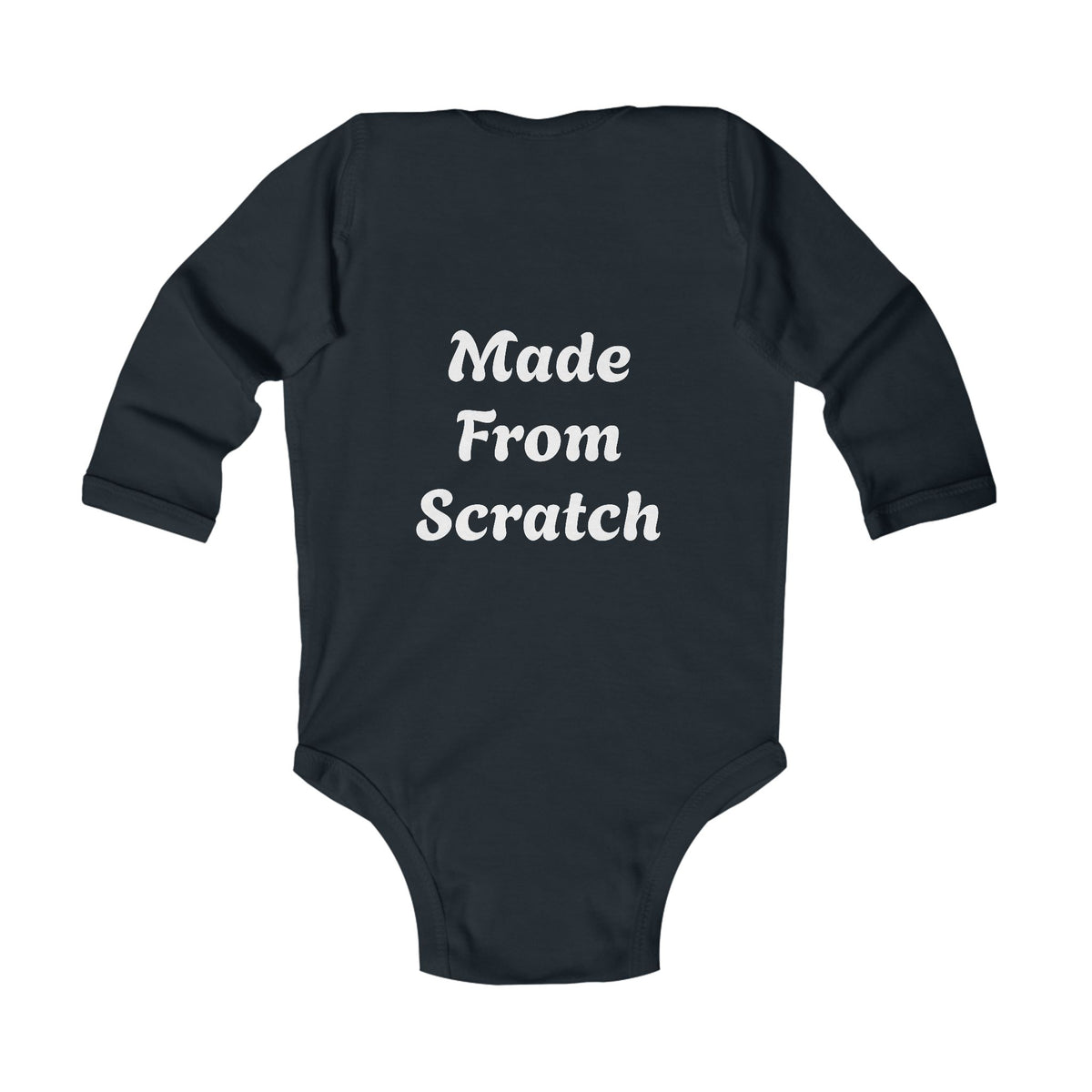 Infant Bodysuit — "Twisted Sifter Bakery" Logo Front, "Made From Scratch" Back