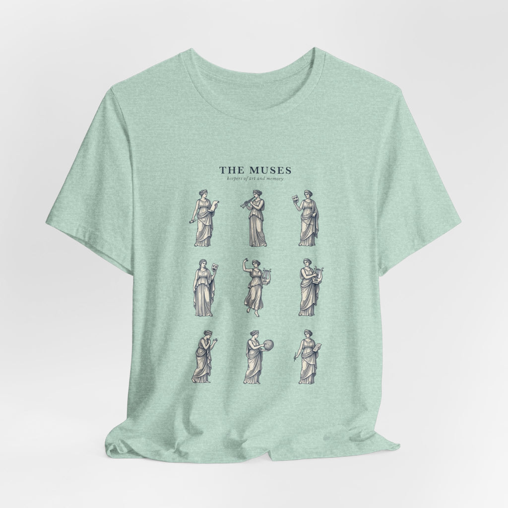 The Muses Tee | Greek Mythology, Mythcore Classic Art