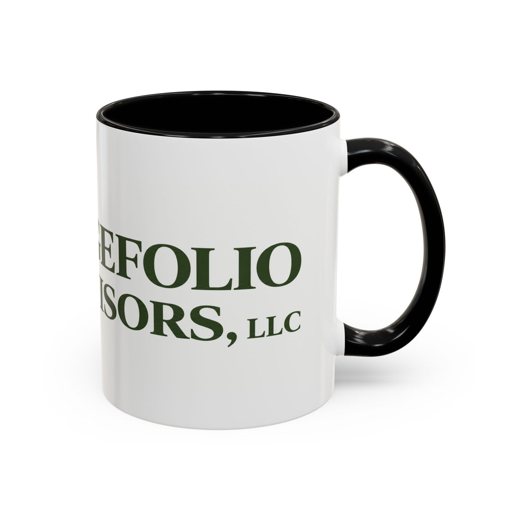 Sagefolio Advisors Logo Accent Coffee Mug — Branded Business Mug (11/15oz)