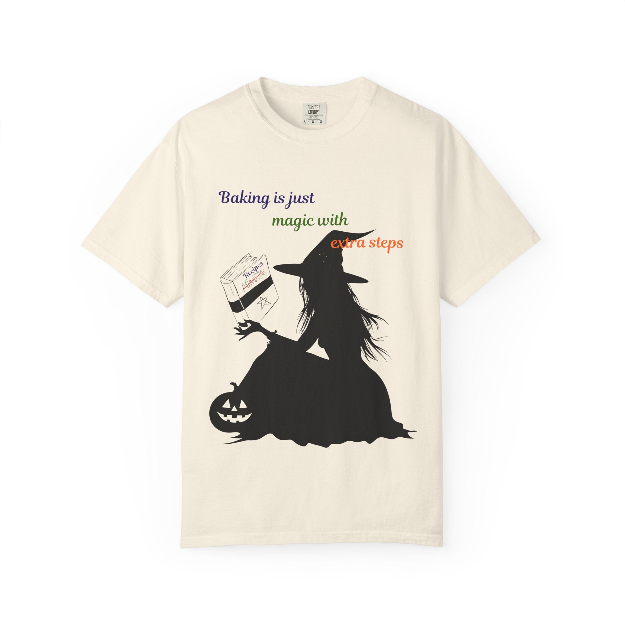 Witch Baker T-Shirt — "Baking is just magic with a step" Halloween Graphic Tee