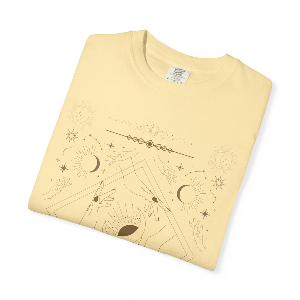 Celestial Moon Phases T-Shirt — Mystic Astrology Graphic Tee