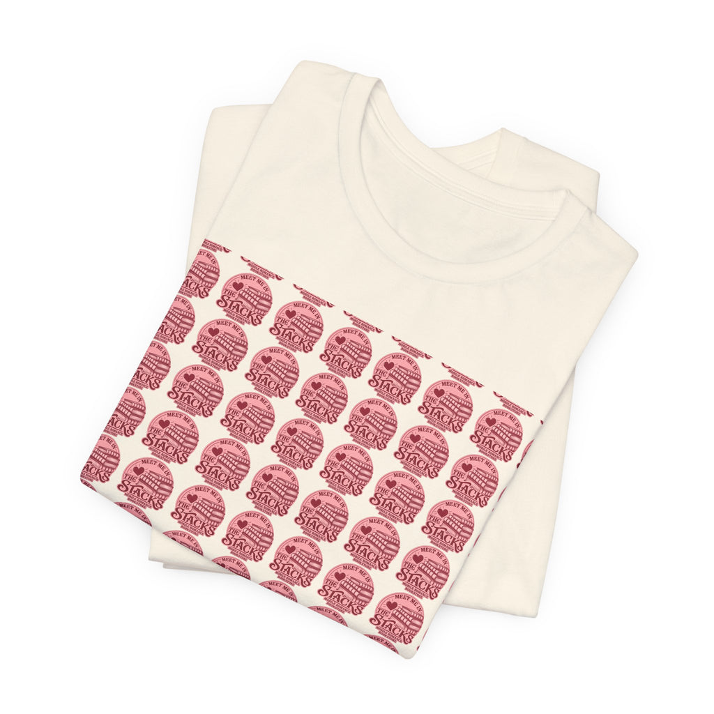 Red Pattern Graphic T-Shirt