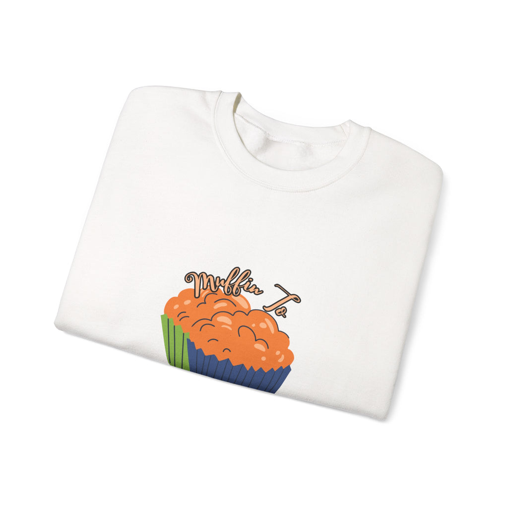 Pumpkin Muffin 'So Tired' Crewneck Sweatshirt