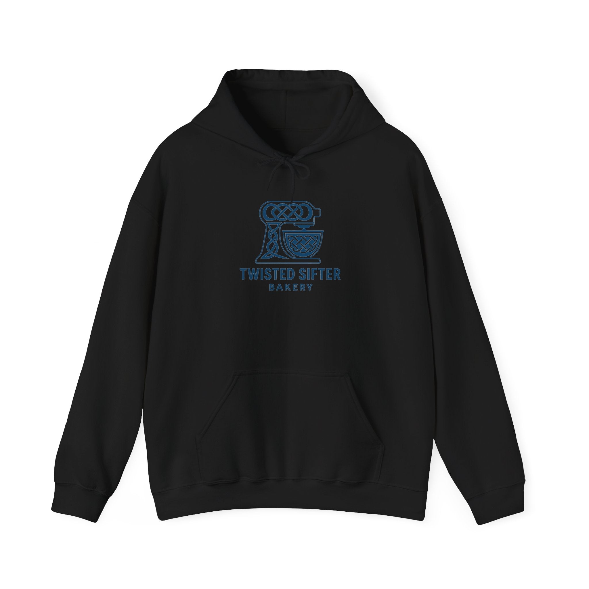 Bakery Logo Hoodie — "Twisted Sifter Bakery" Pullover