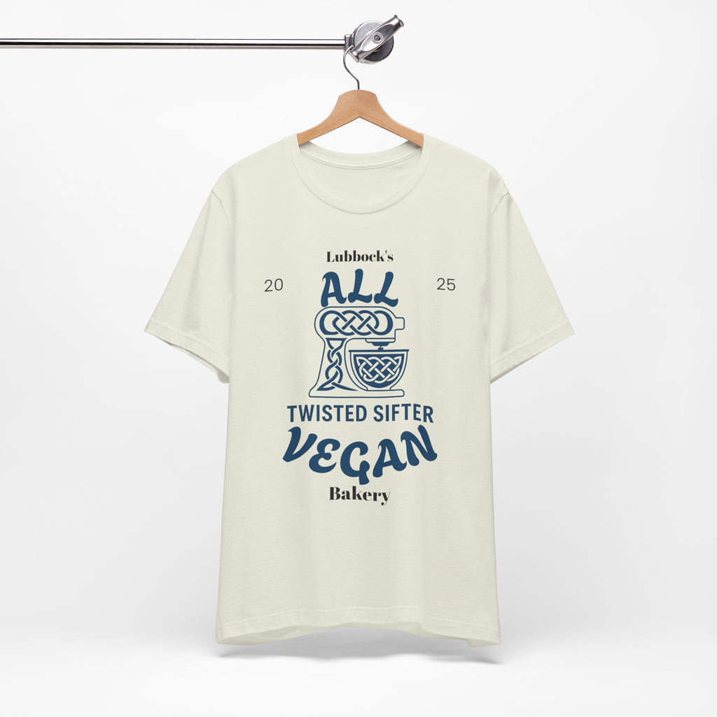 Twisted Sifter Bakery Logo Tee — Minimal Artisan Bakery T-Shirt