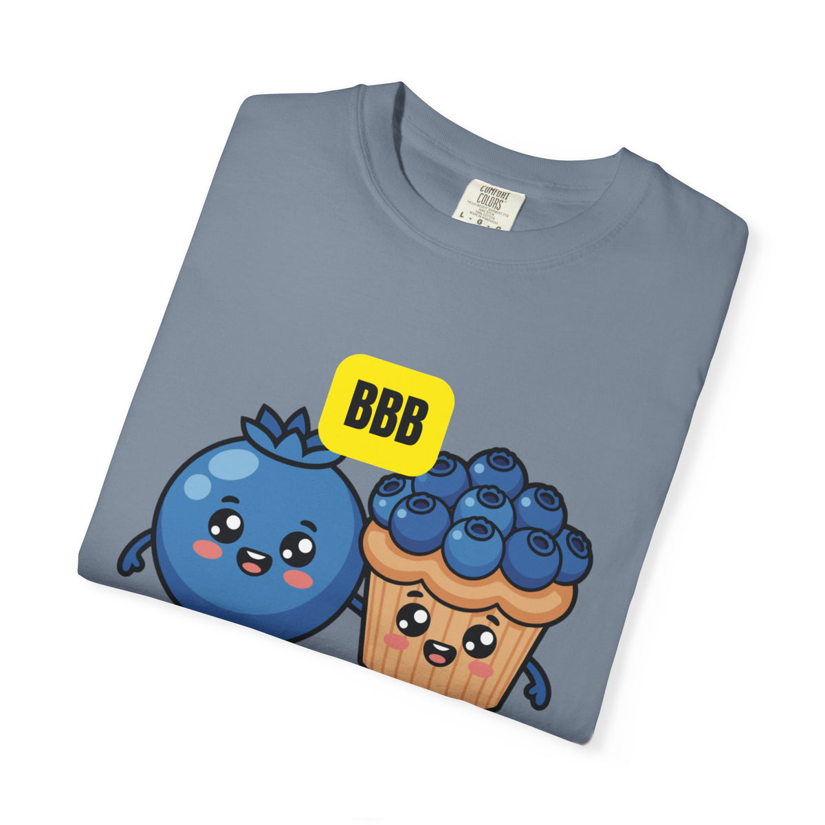 Blueberry’s Best Buddy T-Shirt — Cute Blueberry & Muffin Graphic Tee