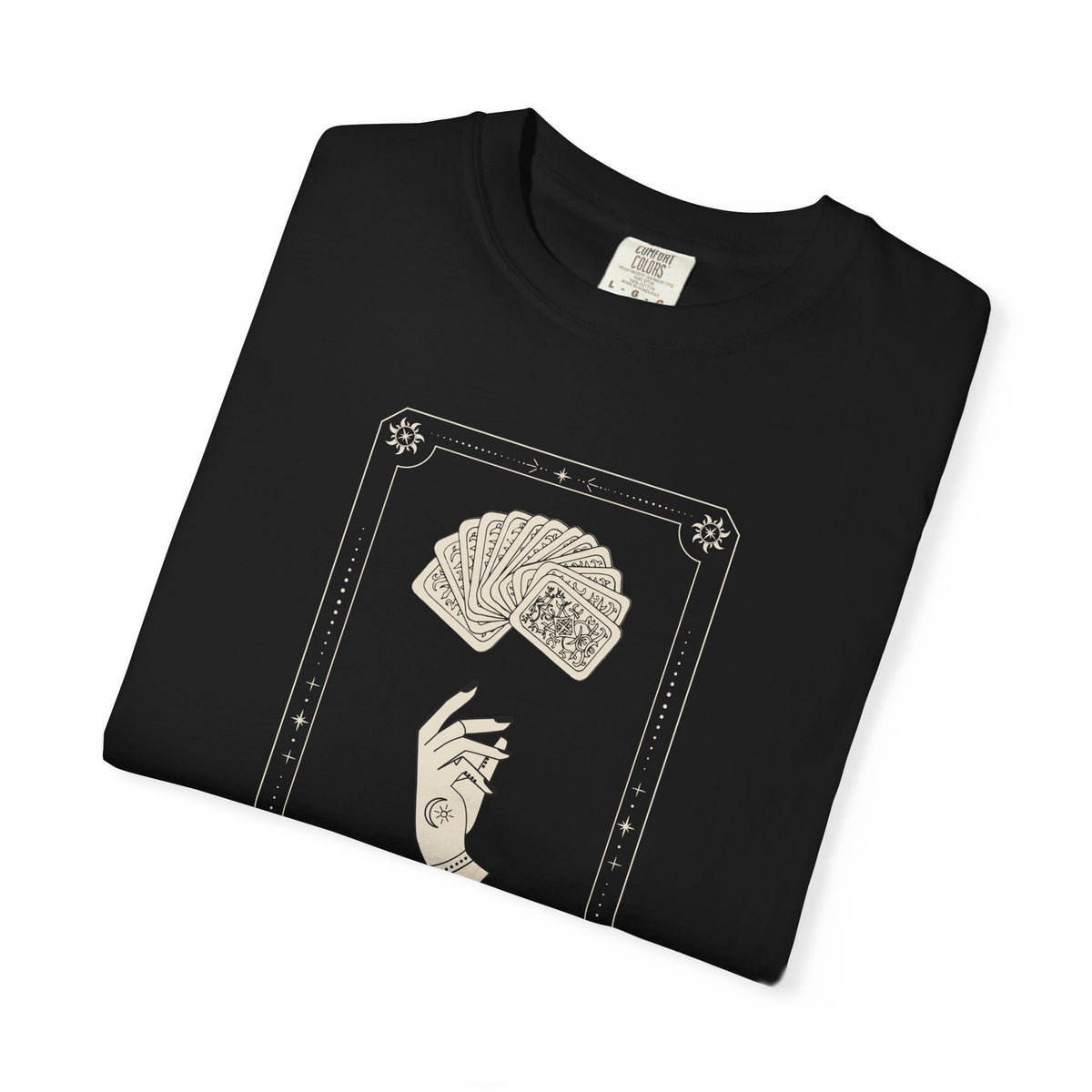 Tarot-Inspired 'Ace of Cups' Graphic T-Shirt — Minimal Occult Tee