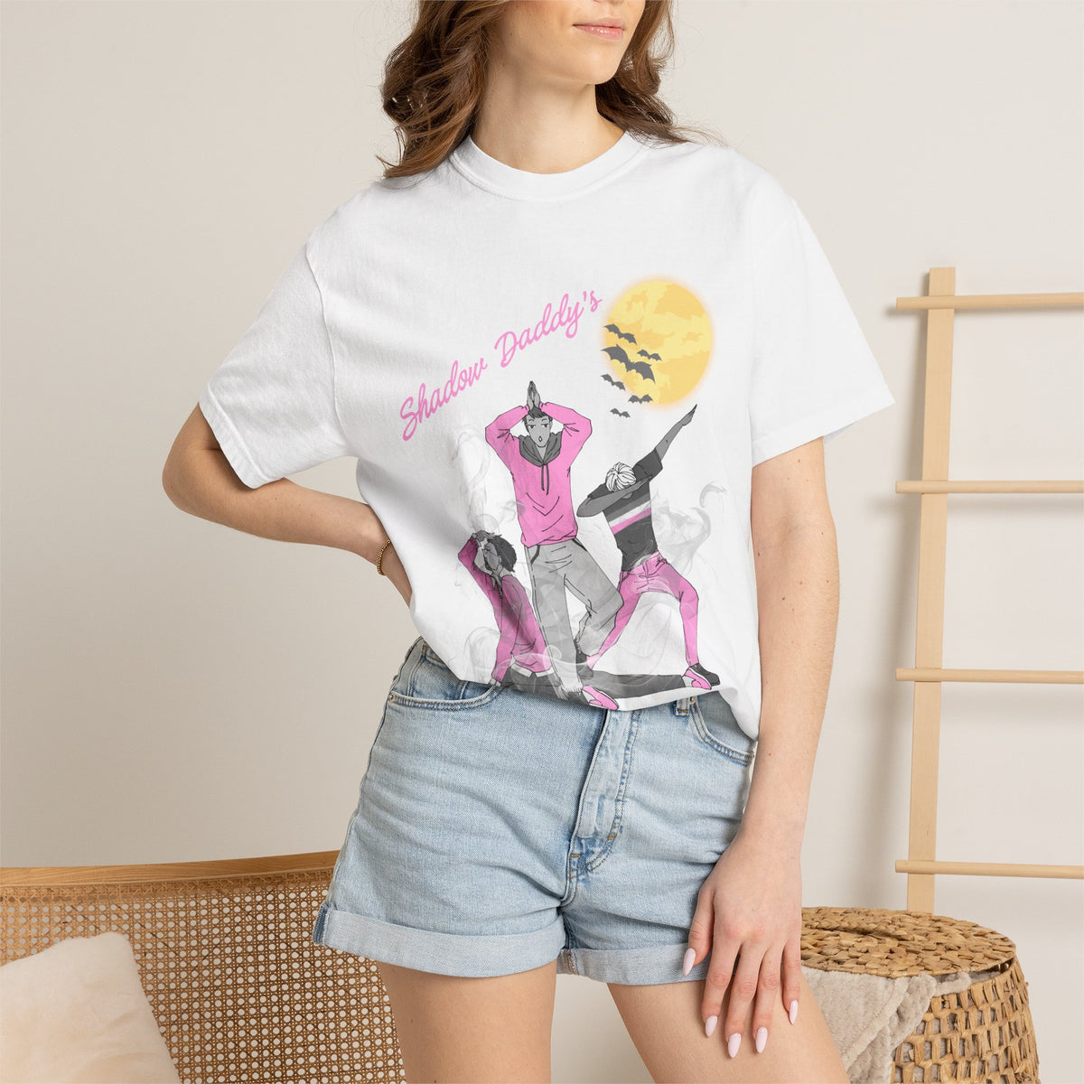 T-Shirt — 'Halloween Daddy' Retro Dance Crew Graphic Tee