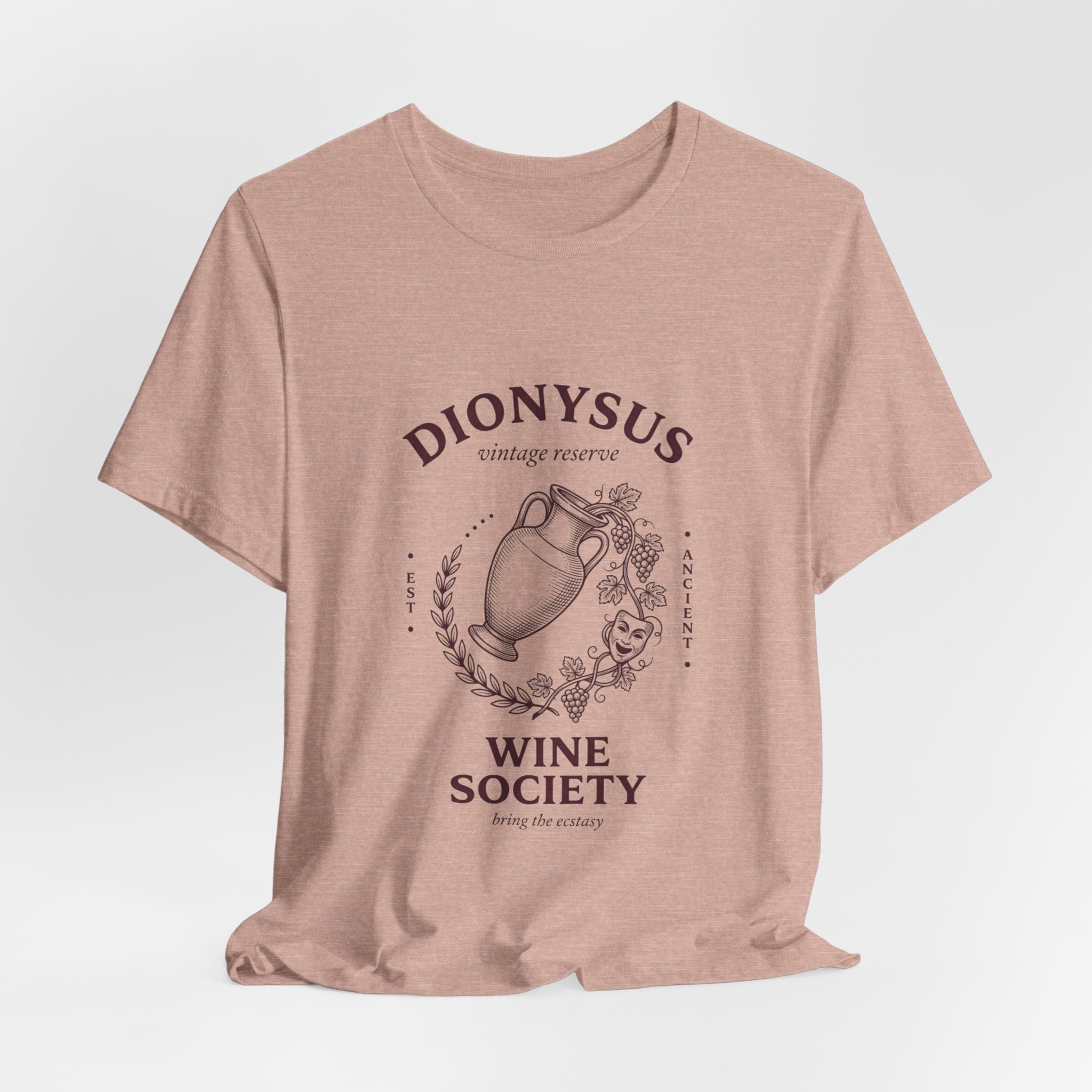 Dionysus Wine Society Tee | Greek Mythology, Mythcore Classic