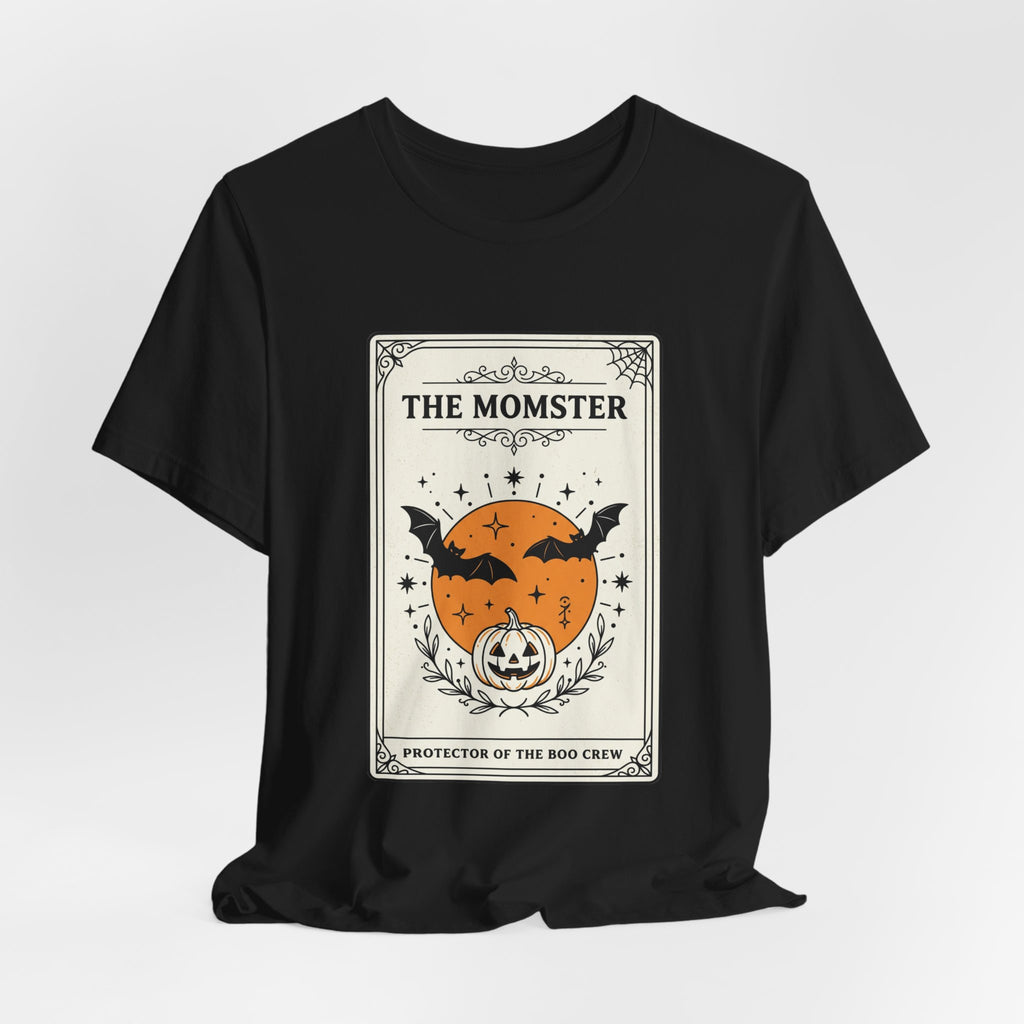 Momster Halloween Pumpkin Bat Tee | Momster Halloween T-Shirt