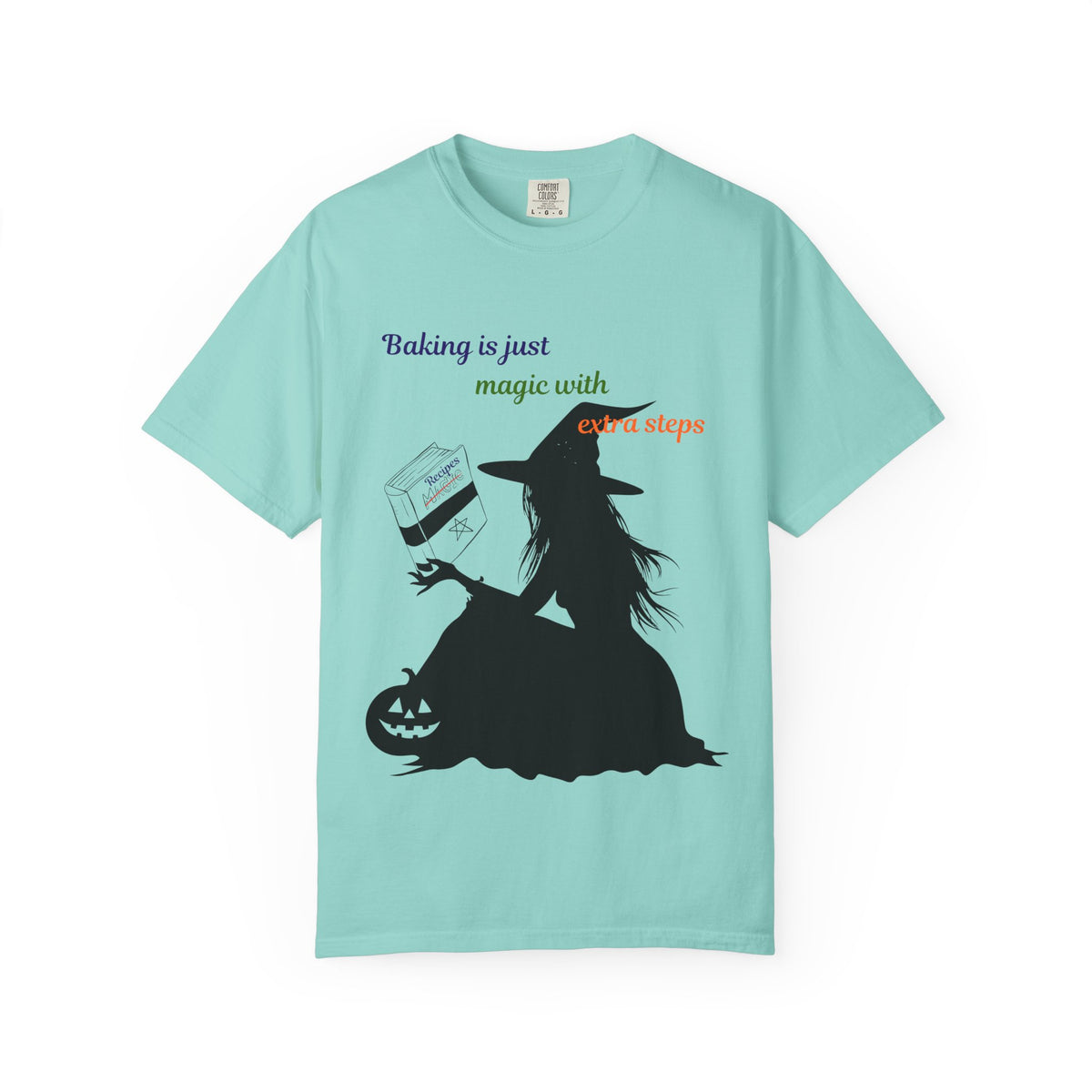 Witch Baker T-Shirt — "Baking is just magic with a step" Halloween Graphic Tee