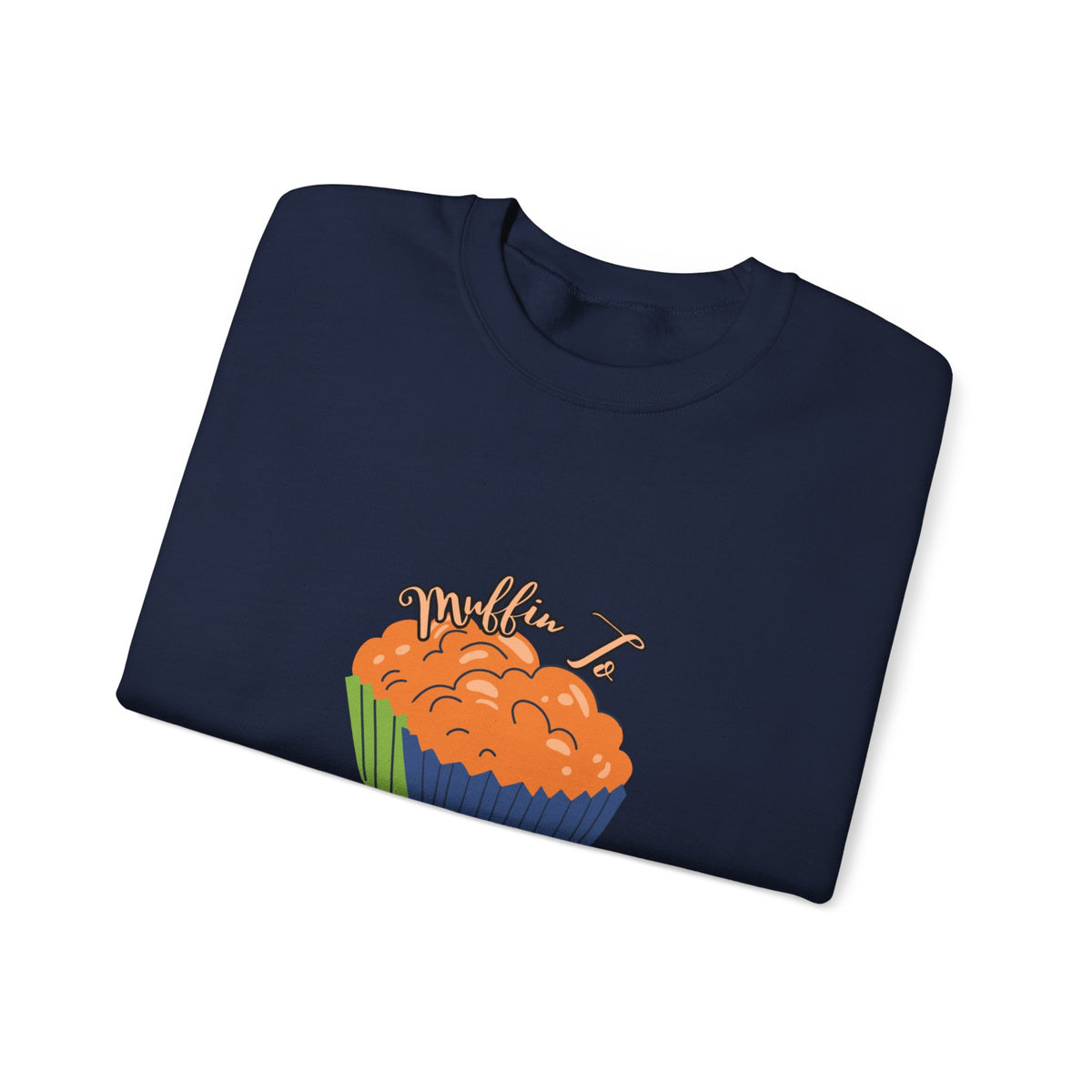 Pumpkin Muffin 'So Tired' Crewneck Sweatshirt