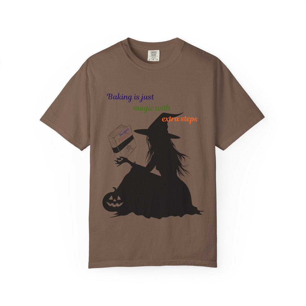 Witch Baker T-Shirt — "Baking is just magic with a step" Halloween Graphic Tee