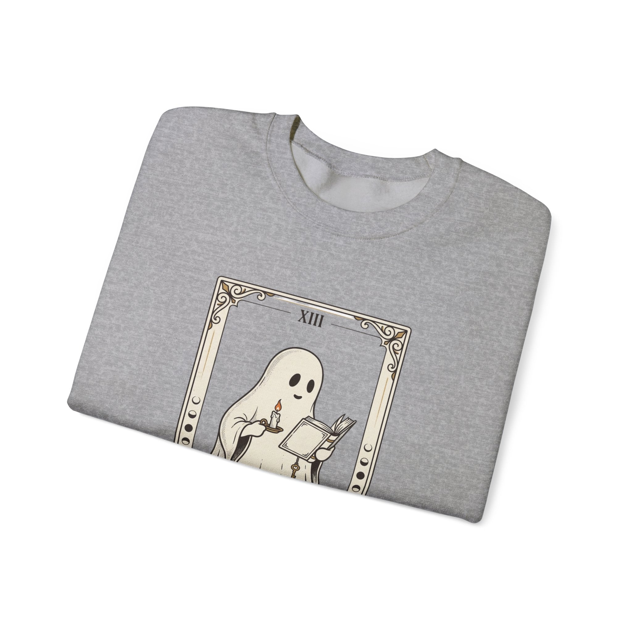 Ghost Reader tarot card Sweatshirt | Spooky Reader, Halloween bookish