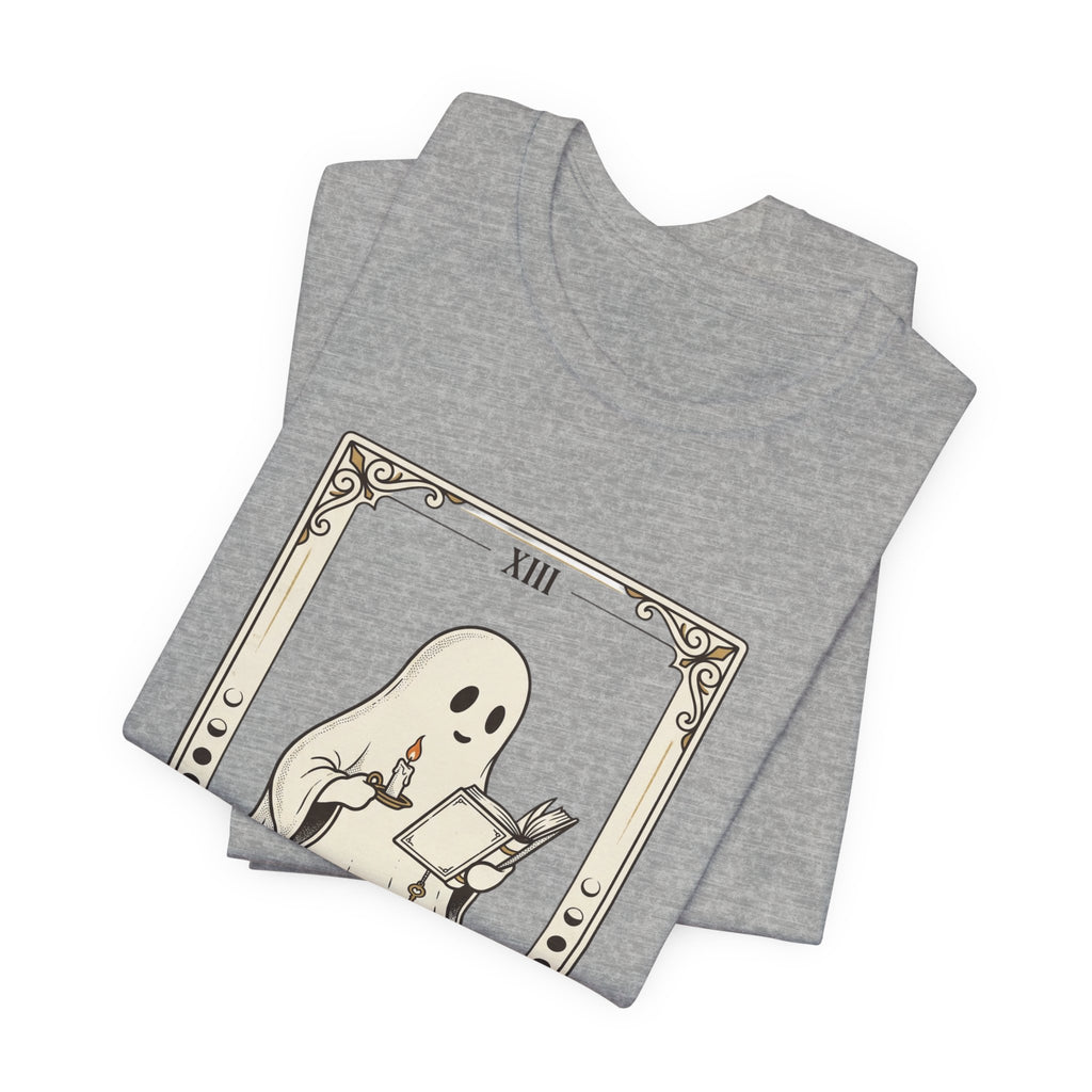 Bookwraith Ghost Reading Tee | Spooky Reader, Halloween Bookish
