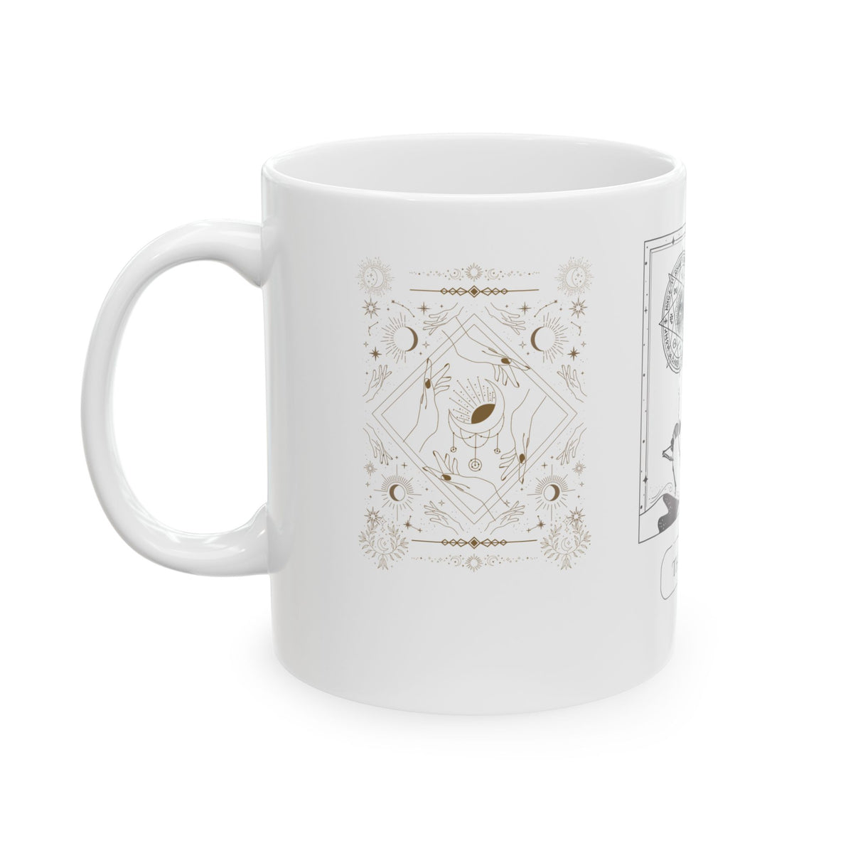 Tarot "The Ritual" Ceramic Mug – Occult Witchy Coffee Cup (11oz & 15oz)