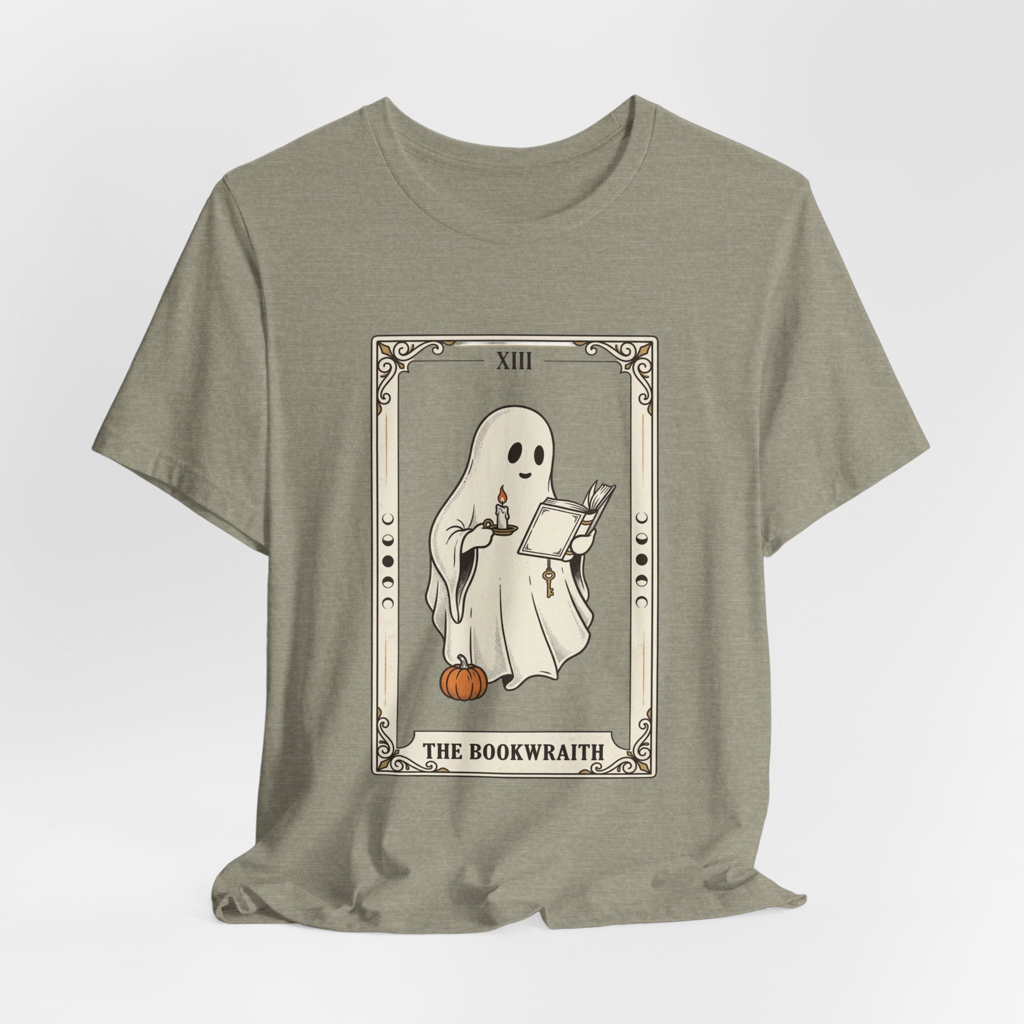 Bookwraith Ghost Reading Tee | Spooky Reader, Halloween Bookish