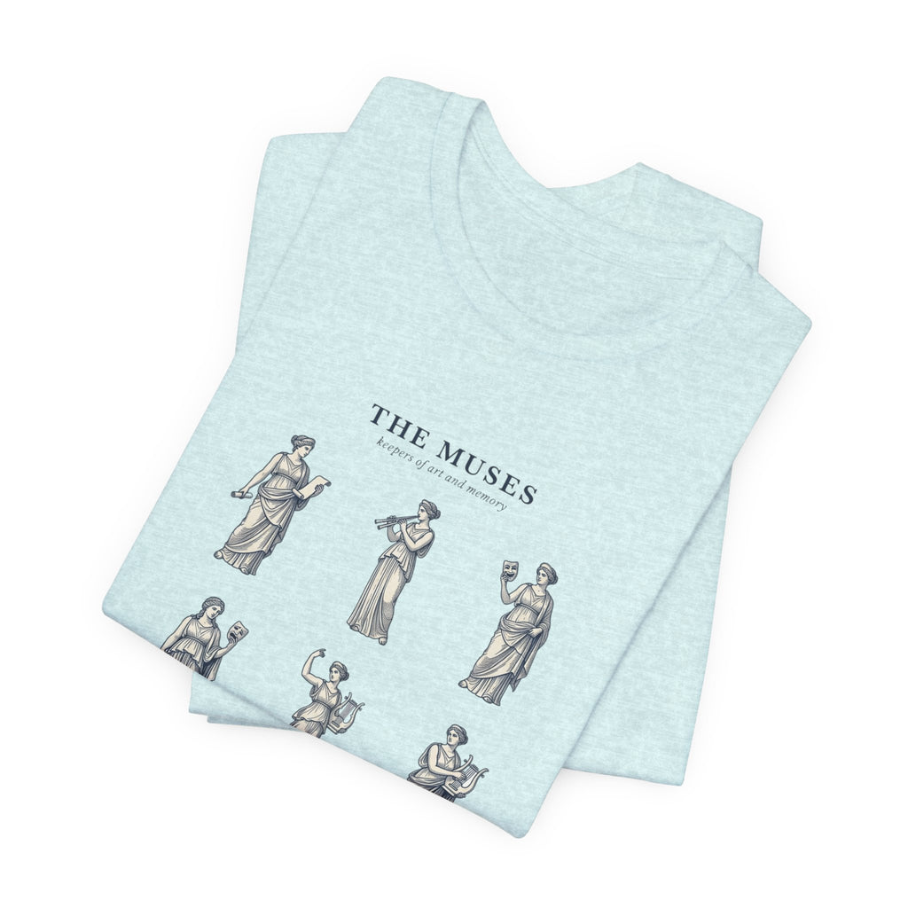 The Muses Tee | Greek Mythology, Mythcore Classic Art