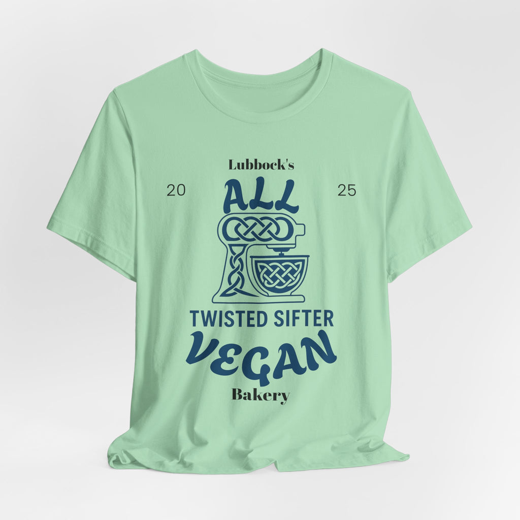 Twisted Sifter Bakery Logo Tee — Minimal Artisan Bakery T-Shirt