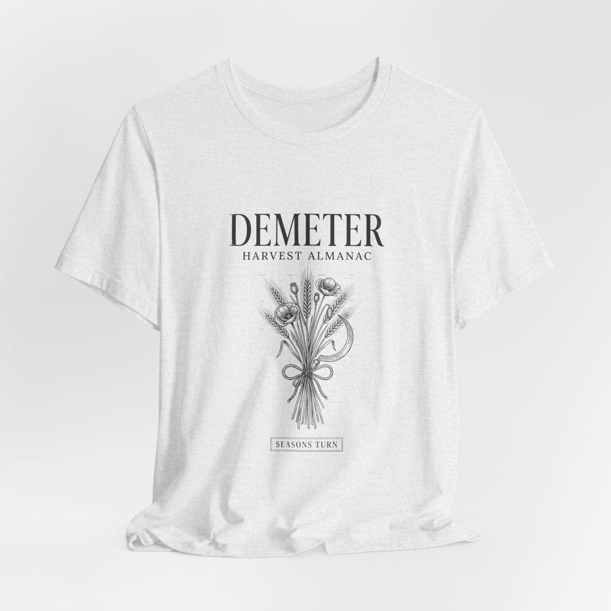 Demeter Harvest Almanac T-Shirt | Greek Mythology, Mythcore