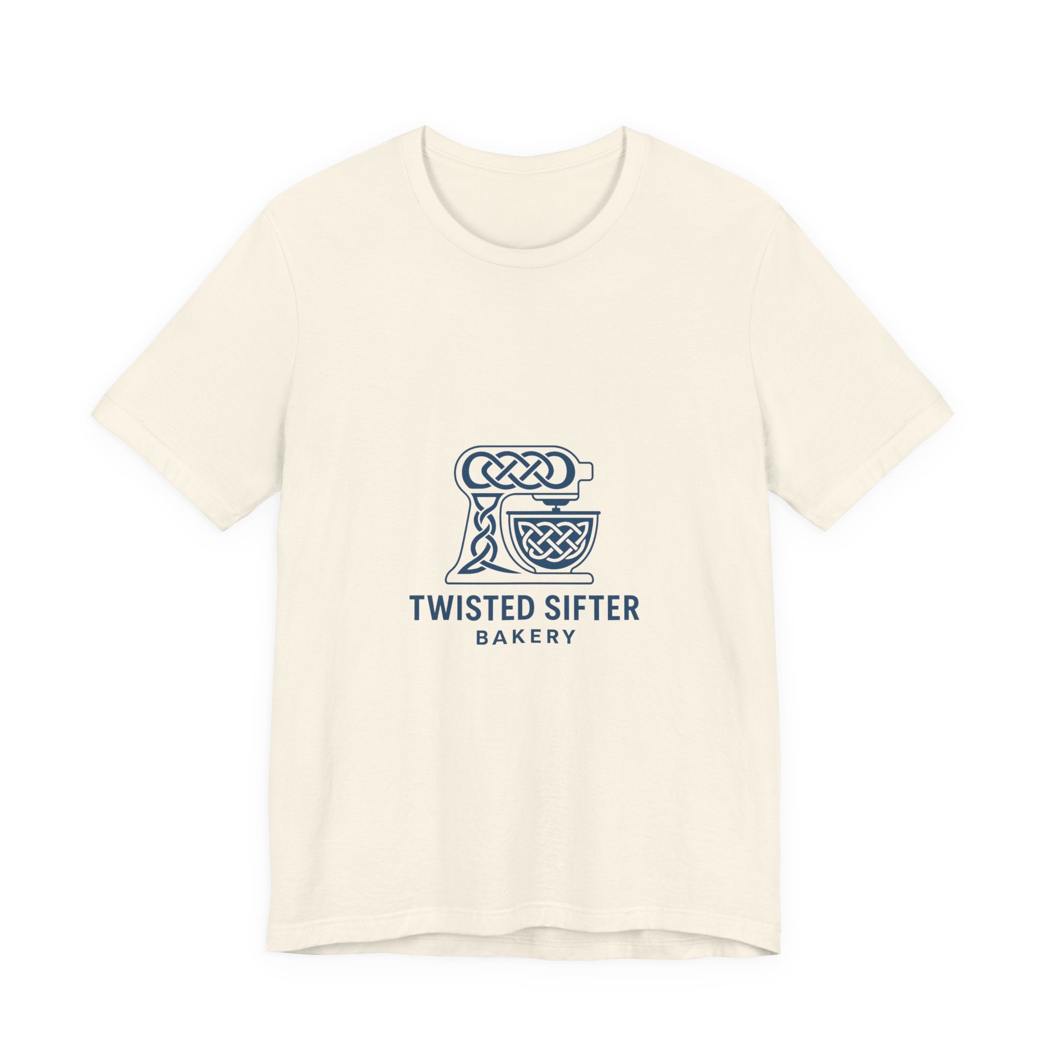 Twisted Sifter Bakery Logo Tee — Minimal Artisan Bakery T-Shirt