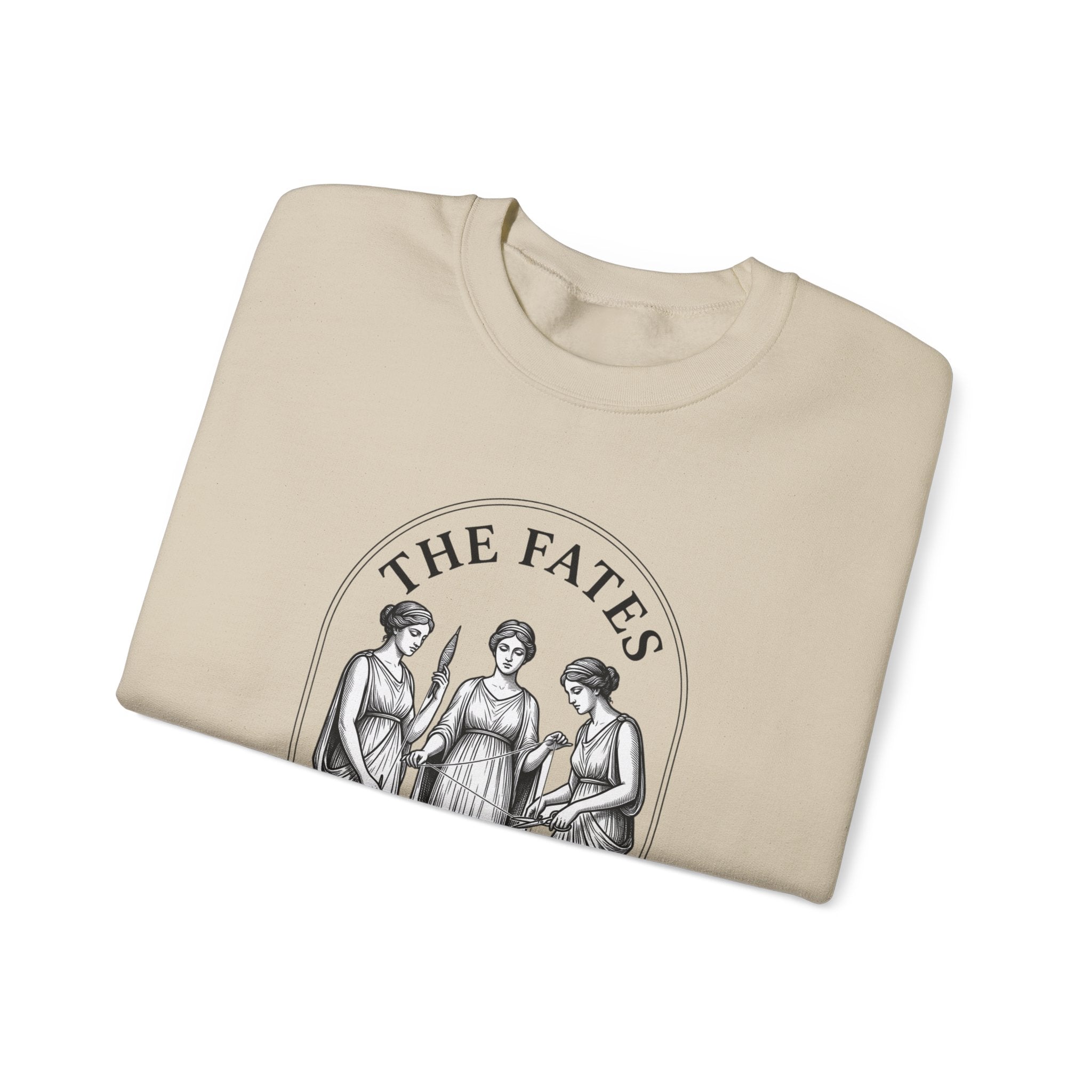 The Fates Greek Mythology Crewneck Sweatshirt | Mythcore Dark Academia