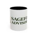 Sagefolio Advisors Logo Accent Coffee Mug — Branded Business Mug (11/15oz)