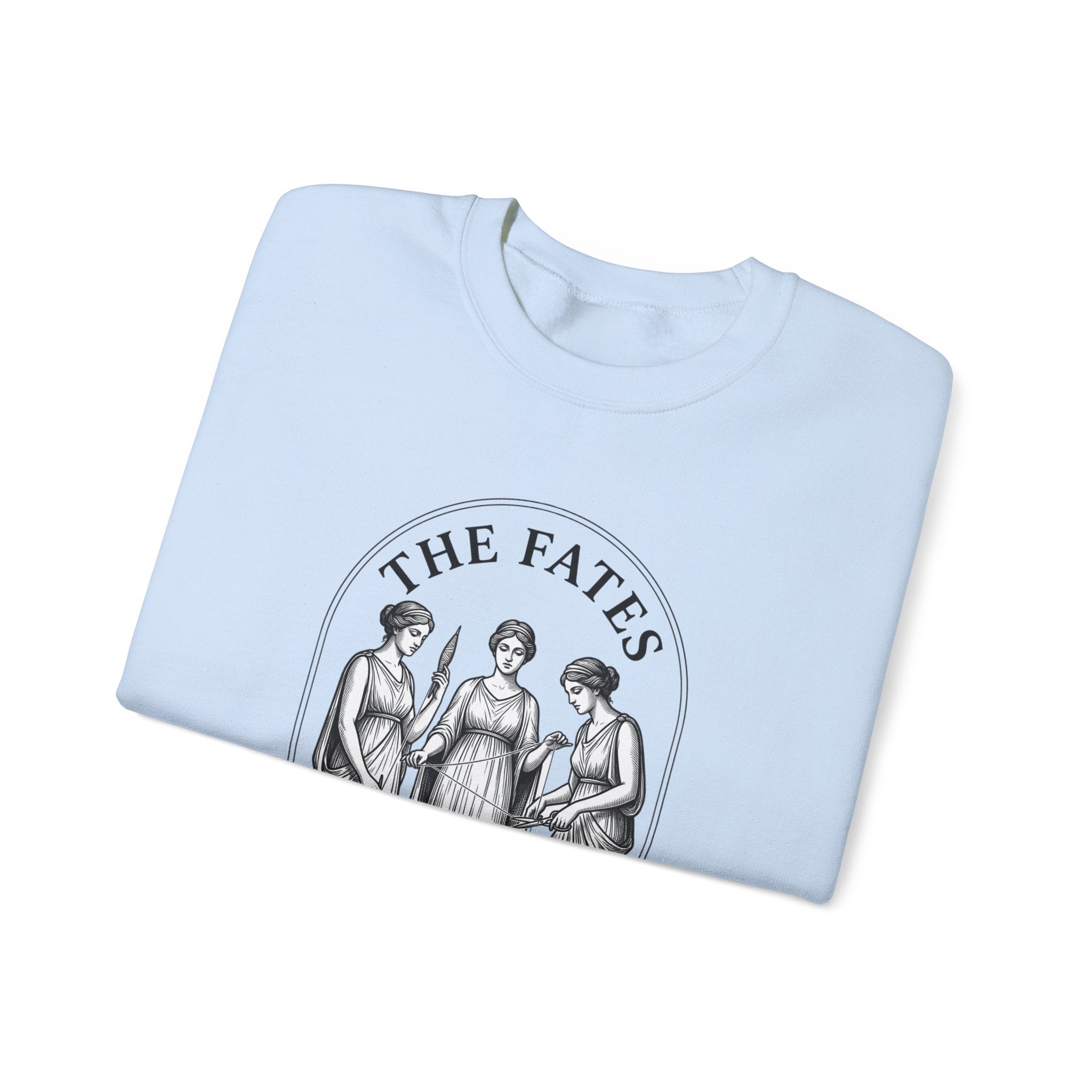 The Fates Greek Mythology Crewneck Sweatshirt | Mythcore Dark Academia
