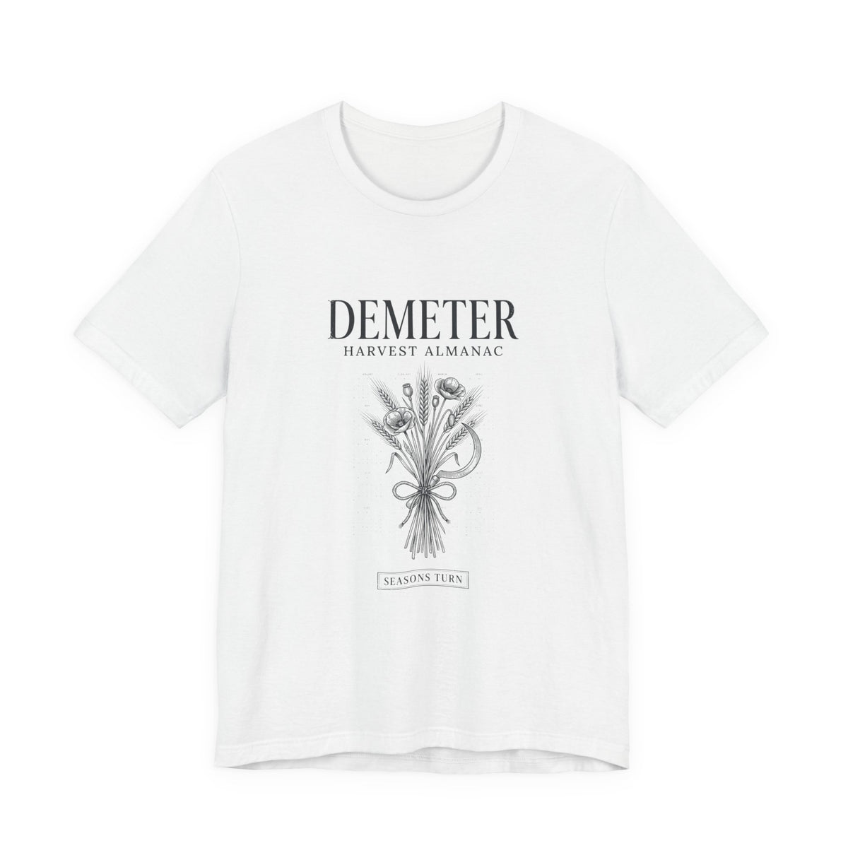 Demeter Harvest Almanac T-Shirt | Greek Mythology, Mythcore