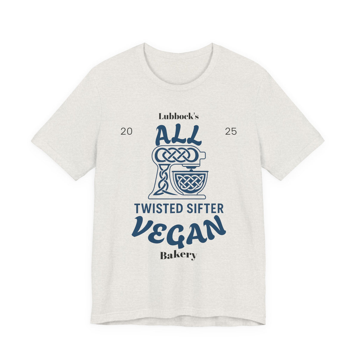 Twisted Sifter Bakery Logo Tee — Minimal Artisan Bakery T-Shirt