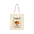 Momster Halloween Pumpkin Bats Tote | Cotton Canvas Tote
