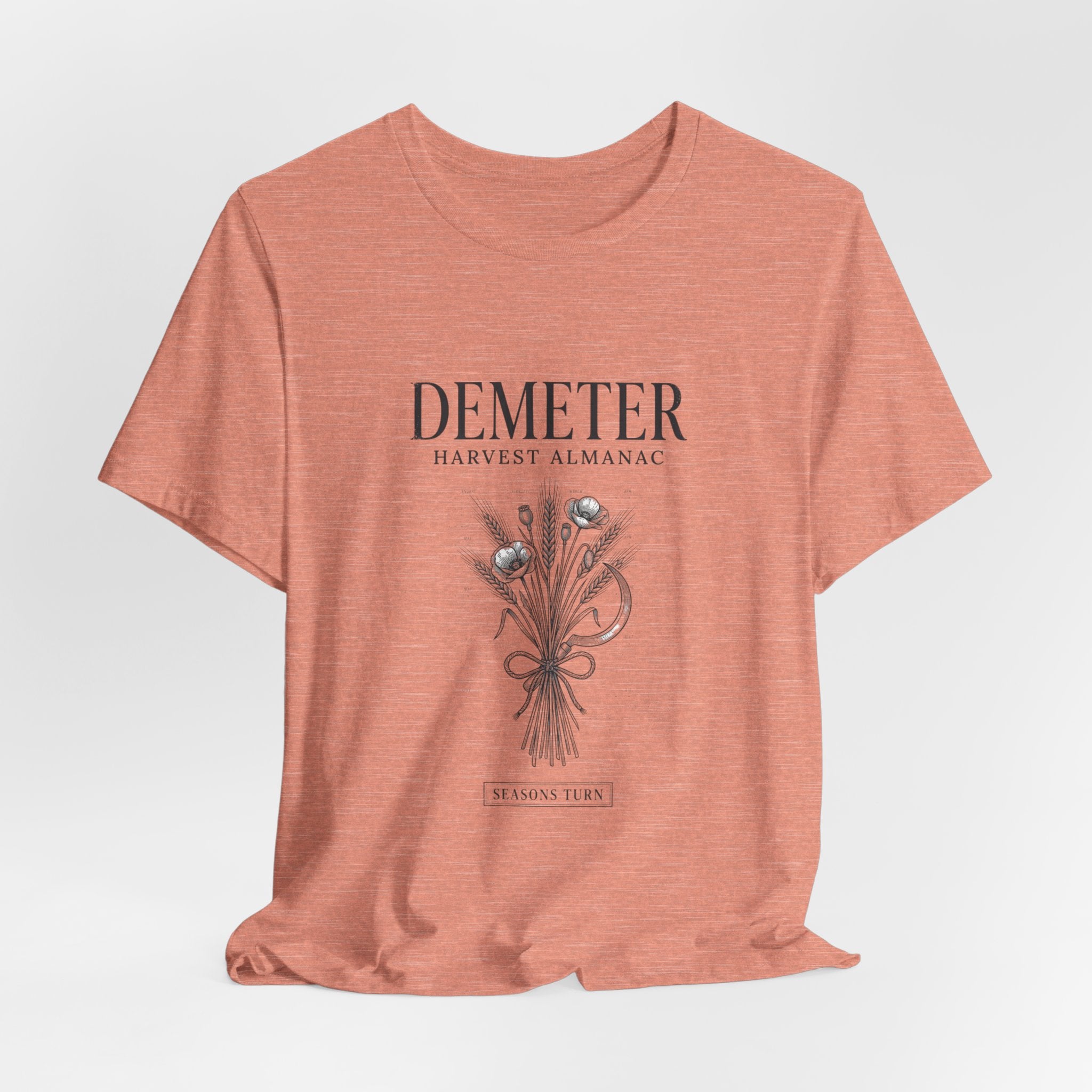 Demeter Harvest Almanac T-Shirt | Greek Mythology, Mythcore