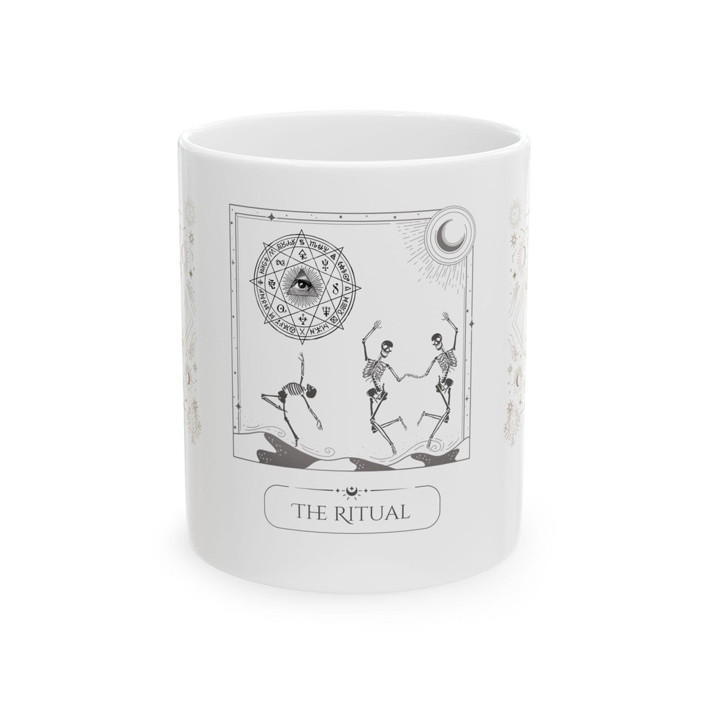 Tarot "The Ritual" Ceramic Mug – Occult Witchy Coffee Cup (11oz & 15oz)