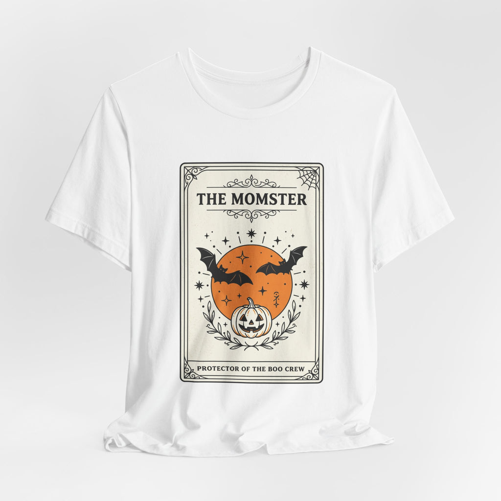 Momster Halloween Pumpkin Bat Tee | Momster Halloween T-Shirt