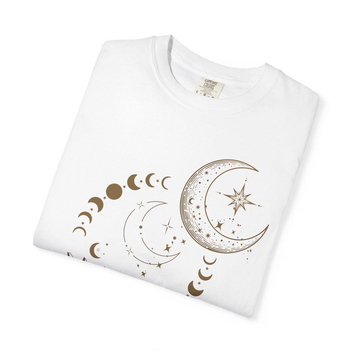 Moon Phase T-Shirt — Celestial Crescent & Phases Graphic Tee