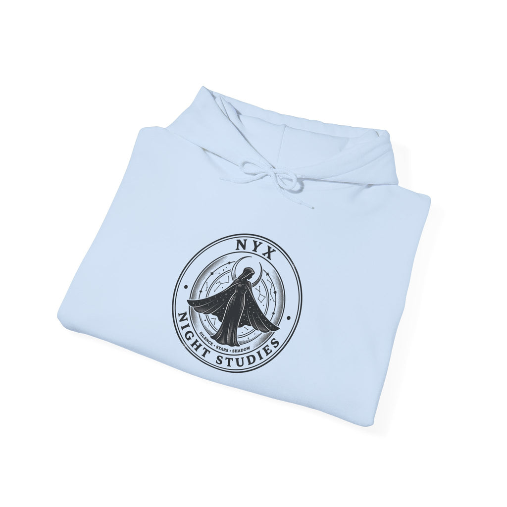 Nyx Night Studies Hoodie | Greek Mythology, Mythcore Emblem