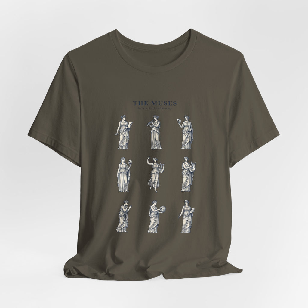The Muses Tee | Greek Mythology, Mythcore Classic Art